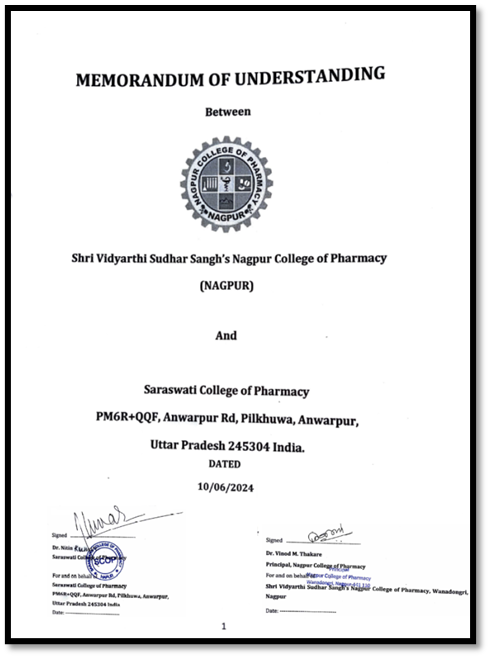 Vidyarthi MOU
